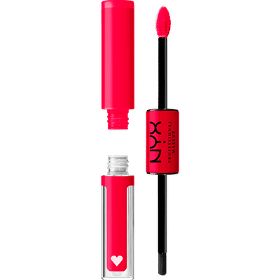 Nyx Professional Makeup Shine Loud High Shine Lip Color - On A Mission - Glanzende Vloeibare Lippenstift - Rode Roos