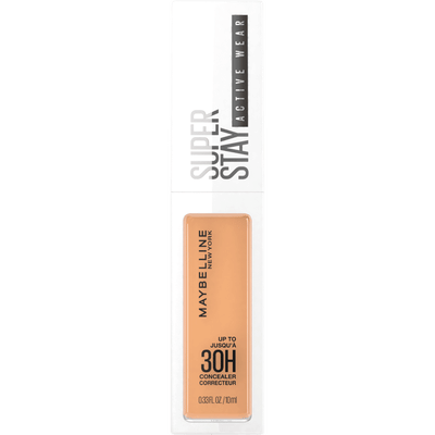 Maybelline New York - SuperStay 30H Active Wear Concealer - 30 Honey - Langhoudende Volledig Dekkende Concealer met Matte Finish - 10 ml