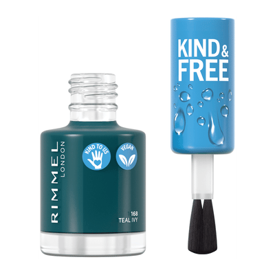 Rimmel London Kind & Free Pure Nagellak - 168 Teal Ivy