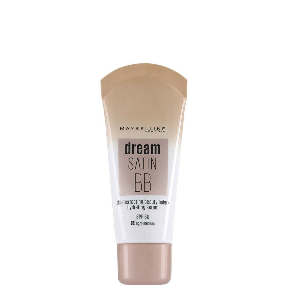 3x Maybelline Dream Satin BB Cream 03 Light Medium 30 ml