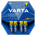 12x Varta Longlife Max Power Alkaline Batterijen AA 4 stuks