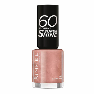 3x Rimmel 60 Seconds Supershine Nailpolish 510 Euphoria 8 ml