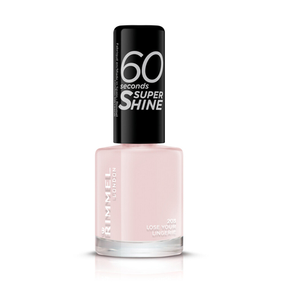 3x Rimmel Nagellak 60 Seconds SuperShine 203 Lose Your Lingerie 8 ml