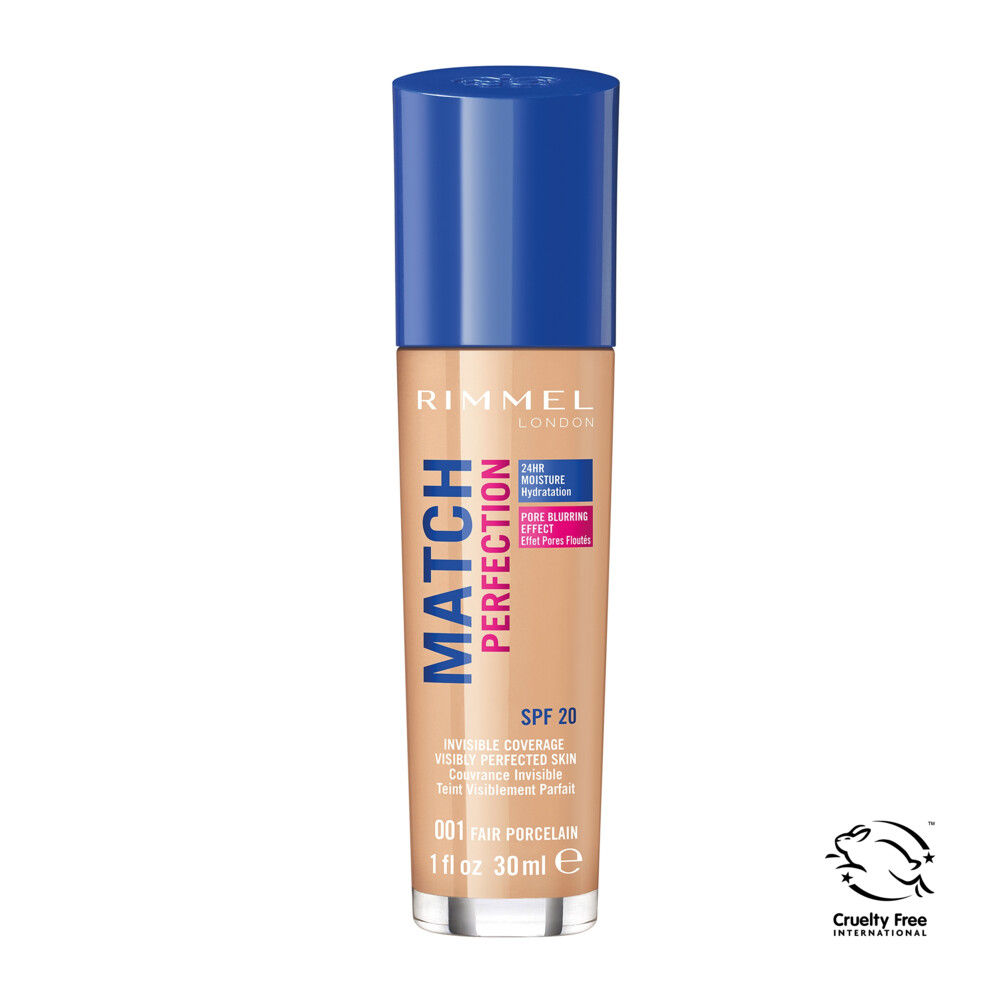 Rimmel London Match Perfection foundation - Fair Porcelain 001