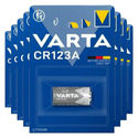 Varta Lithium Batterijen Cylindrical CR123A - 8 stuks
