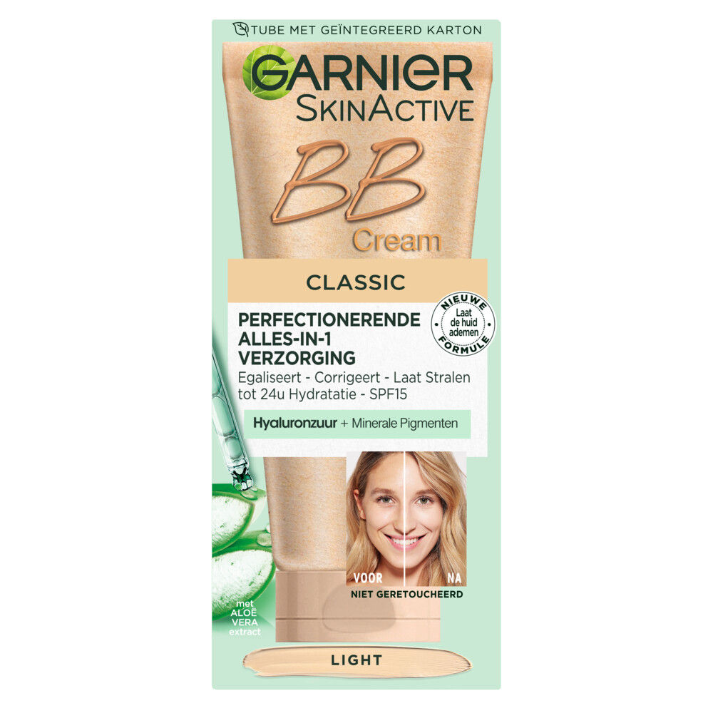 6x Garnier SkinActive Classic BB Cream Light 50 ml