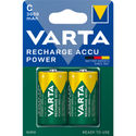 Varta Recharge Accu Power Oplaadbare Batterijen C 3000mAh 2 stuks