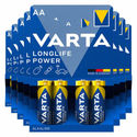 8x Varta Longlife Max Power Alkaline Batterijen AA 4 stuks