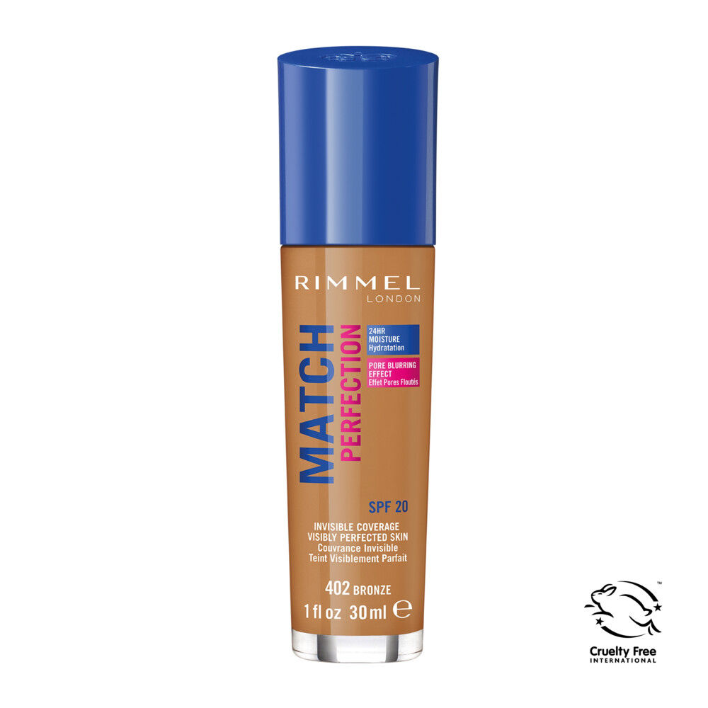 Rimmel London Match Perfection foundation - Bronze 402