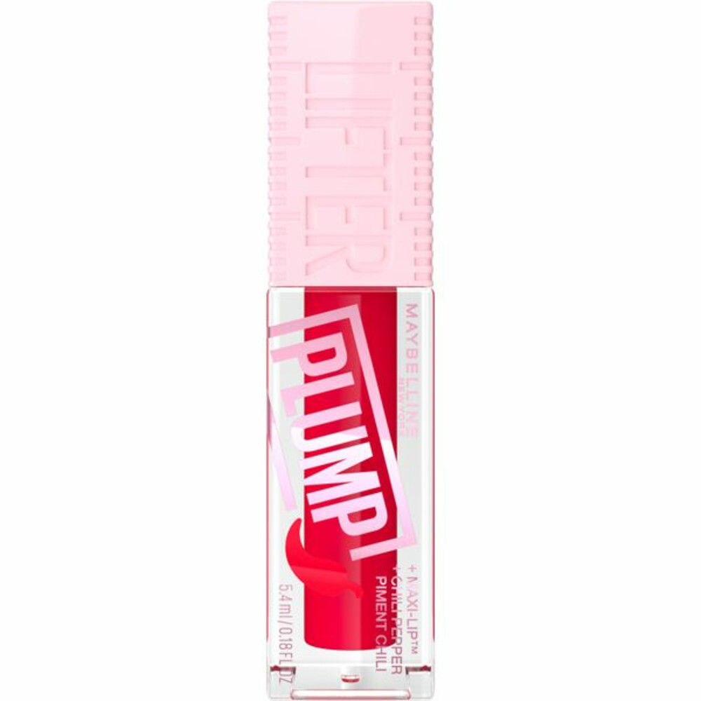 3x Maybelline Lifter Plump Lipgloss 004 Red Flag 5,4 ml