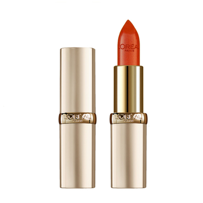 3x L'Oréal Color Riche Satin Lippenstift 163 Orange Magique