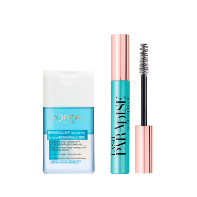 L'Oréal Paris Dermo Expertise Reinigingslotion & Lash Paradise Mascara Pakket