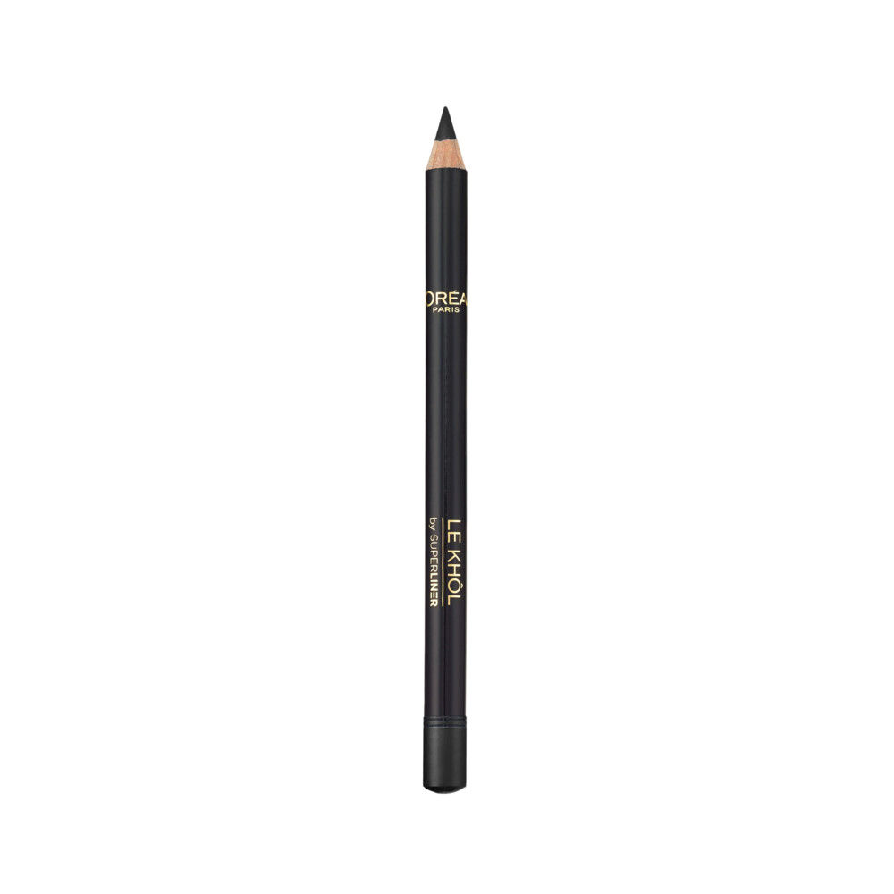 2x L'Oréal Superliner Le Khol Oogpotlood 101 Midnight Black