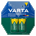 12x Varta Recharge Accu Power Oplaadbare Batterijen C 3000mAh 2 stuks