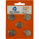 AH Knoopcel 2032 Batterij 5 stuks