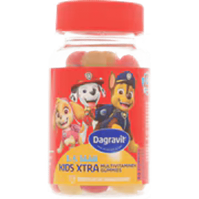 Dagravit Kids Xtra Paw Patrol multivitaminen 3-5 jaar - 60 gummies