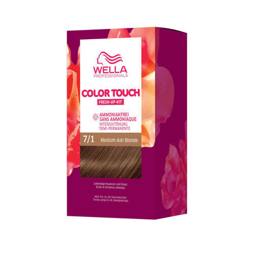 Wella Professionals Color Touch Rich Naturals haarkleuring - 7/1 Medium Ash Blonde - 130 ml