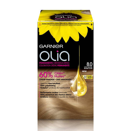 Garnier Olia haarkleuring - 8.0 Licht Blond