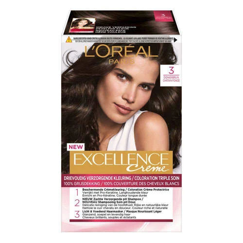 L?Oréal Paris Excellence Haarverf Zwart