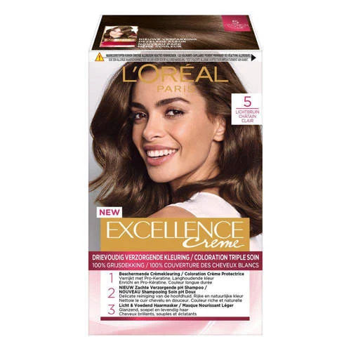 L'Oréal Paris Excellence Crème haarkleuring - Lichtbruin