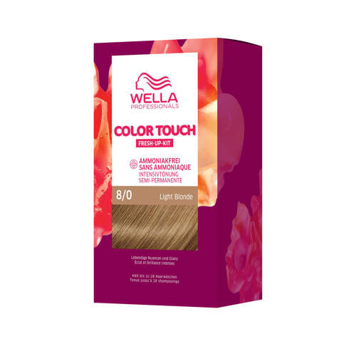 Wella Professionals Color Touch Pure Naturals haarkleuring - 8/0 Light Blonde - 130 ml