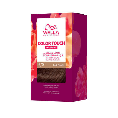 Wella Professionals Color Touch Pure Naturals haarkleuring - 6/0 Dark Blonde - 130 ml