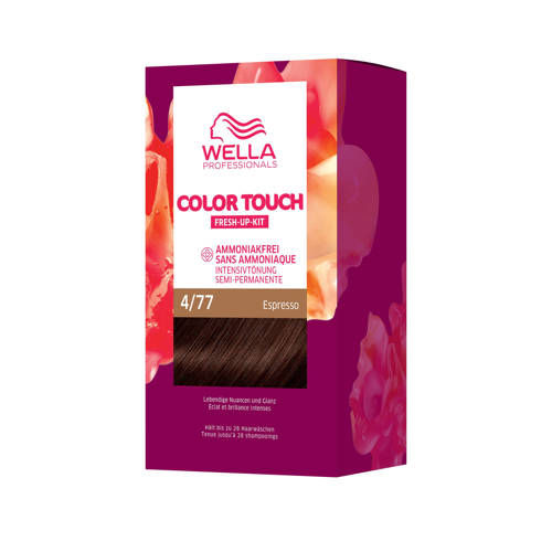 Wella Professionals Color Touch Deep Browns haarkleuring - 4/77 Espresso - 130 ml