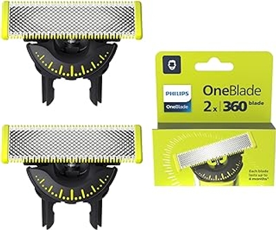 Philips OneBlade 360 scheermesjes - 2 stuks