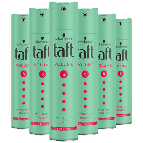 Schwarzkopf Taft Volume haarspray - 6 x 250ml