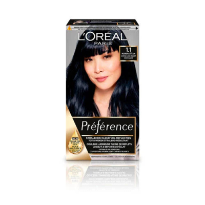 L'Oréal Paris Préférence haarkleuring - 1.1 Cool Black Pearl