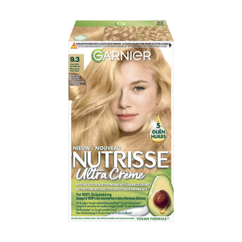 Garnier Nutrisse Ultra Crème haarkleuring - 9.3 Zeer Licht Goudblond