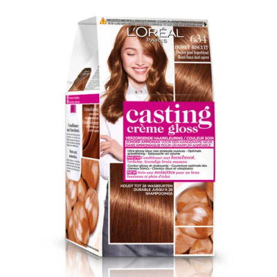 L'Oréal Paris haarkleuring - 634 Donker goudkoperblond