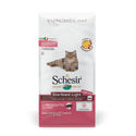 Schesir, Kattenvoer voor volwassenen, gesteriliseerd, lijnlicht met ham, kroketten - zakformaat 10 kg - kattenbrokken