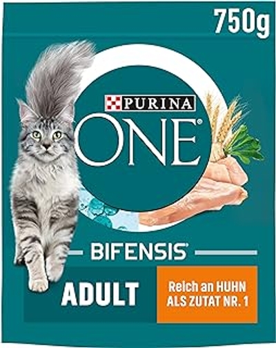 PURINA ONE BIFENSIS rijk aan kip, 6 x 750 gr - kattenbrokken