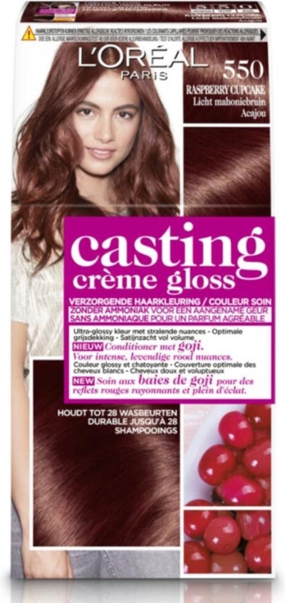 L'Oréal Paris Casting Crème Gloss 550- Licht mahoniebruin - Haarverf