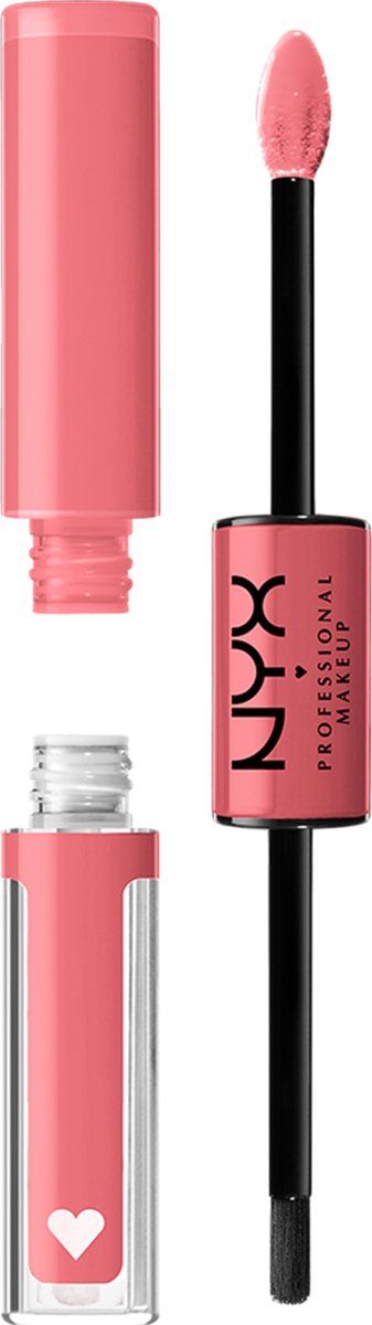 Nyx Professional Makeup Shine Loud High Shine Lip Color - Born To Hustle - Glanzende Vloeibare Lippenstift - Roos