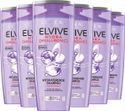 L'Oréal Paris Elvive Hydra Hyaluronic hydraterende shampoo - 6 x 250 ml