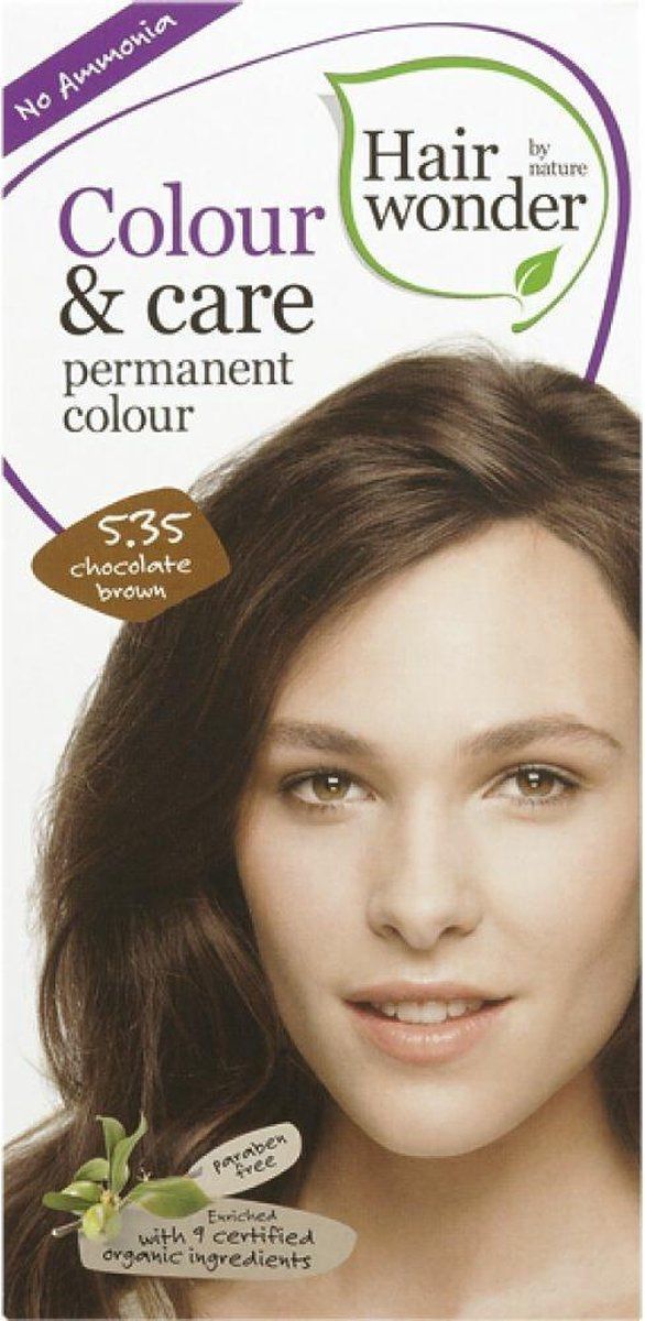 Hairwonder Colour & Care 5.35 - Chocolate Brown - Haarverf