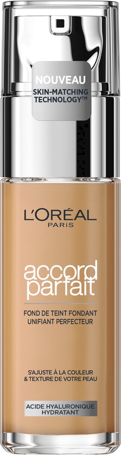 L?Oréal Paris - Accord Parfait Foundation - 3R/C - Natuurlijk Dekkende Foundation met Hyaluronzuur en SPF 16 - 30 ml
