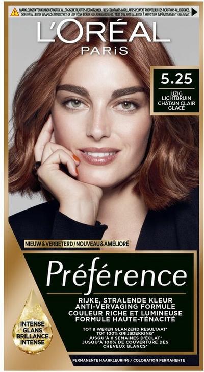 L'Oréal Paris Préférence Classic IJzig Bruin 5.25 - Permanente Haarkleuring