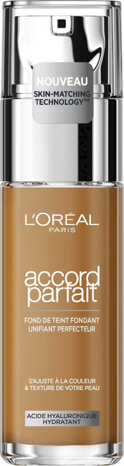 L?Oréal Paris - Accord Parfait Foundation - 8D/W - Natuurlijk Dekkende Foundation met Hyaluronzuur en SPF 16 - 30 ml