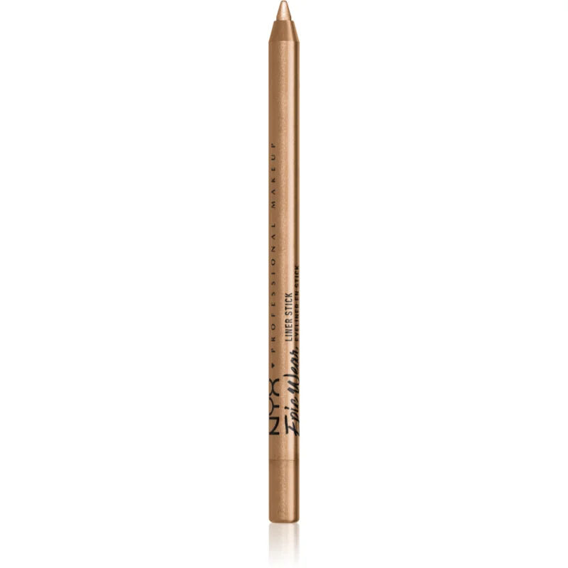 NYX Professional Makeup Epic Wear Liner Stick Waterproof Eyeliner Pencil Tint 02 - Gold Plated 1.2 gr