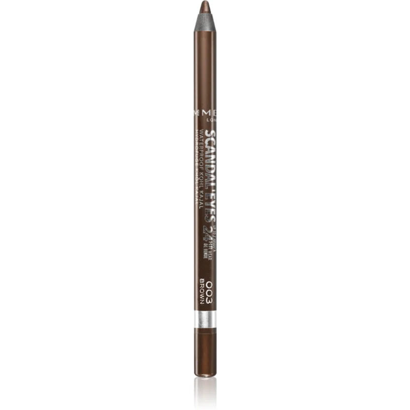 Rimmel ScandalEyes Waterproof Kohl Kajal Waterproof Eyeliner Pencil Tint 003 Brown 1,3 g