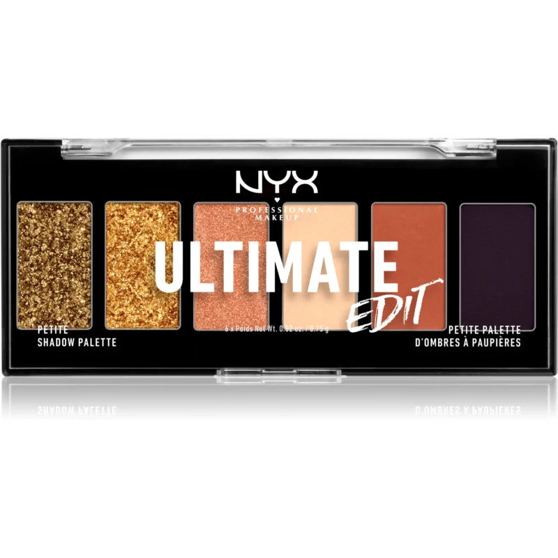 NYX Professional Makeup Ultimate Edit Petite Shadow oogschaduw palette Tint 06 Utopia 6x1.2 gr