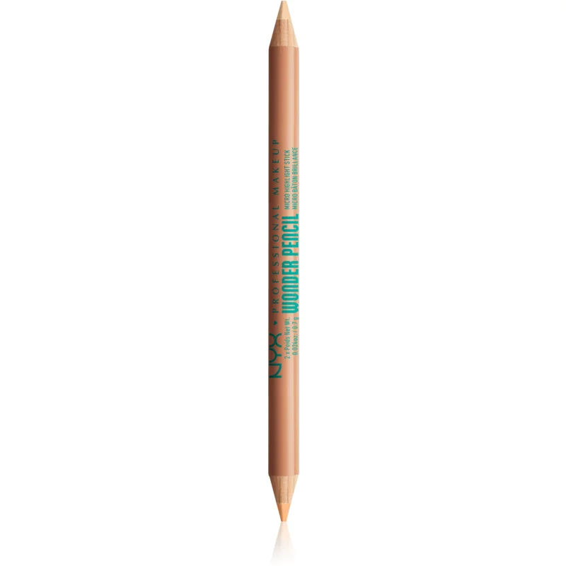 NYX Professional Makeup Wonder Pencil Dubbelzijdige Eyeliner Tint 02 Medium 2x0,7 gr
