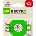 GP Recyko rechargeable AA 2100 mAh Batterijen 4 stuks