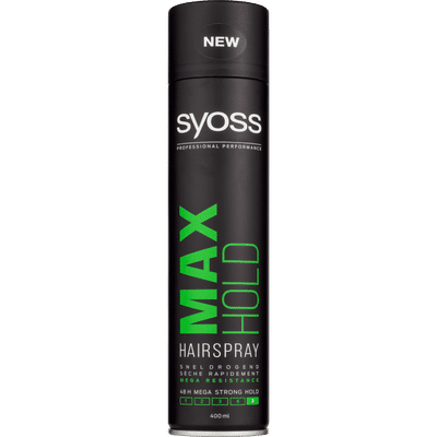 Syoss Max hold styling hairspray Haarstyling 400 ml