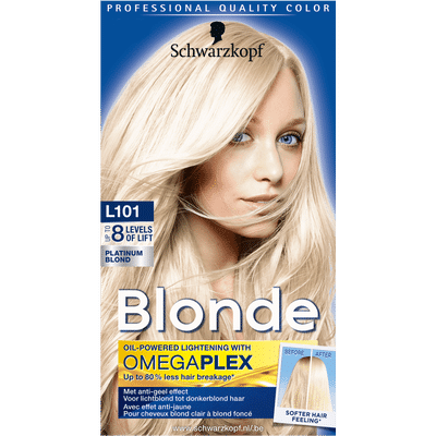 Schwarzkopf Blonde Platinum Blond L101 Haarverf - 1 stuk