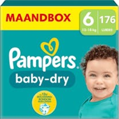 Pampers Baby Dry  luiers maat 6 - 176 stuks
