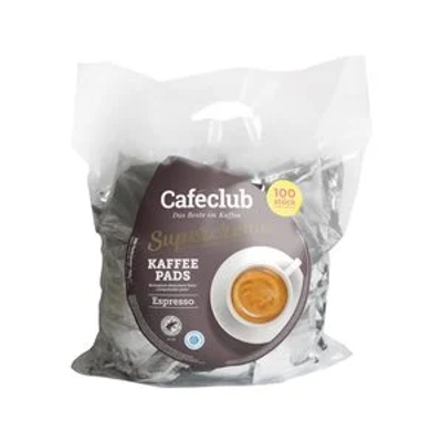 Cafeclub Caféclub Espresso 100 pads Koffiepads